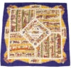 Brand Street HERMES Carre 90 Scarf "A LA GLOIRE DE GVILLAVME" Silk Blue Auth Ar9762 2 Brand Street HERMES Carre 90 Scarf "A LA GLOIRE DE GVILLAVME" Silk Blue Auth Ar9762 -Best Jewelry Store ar9762 1