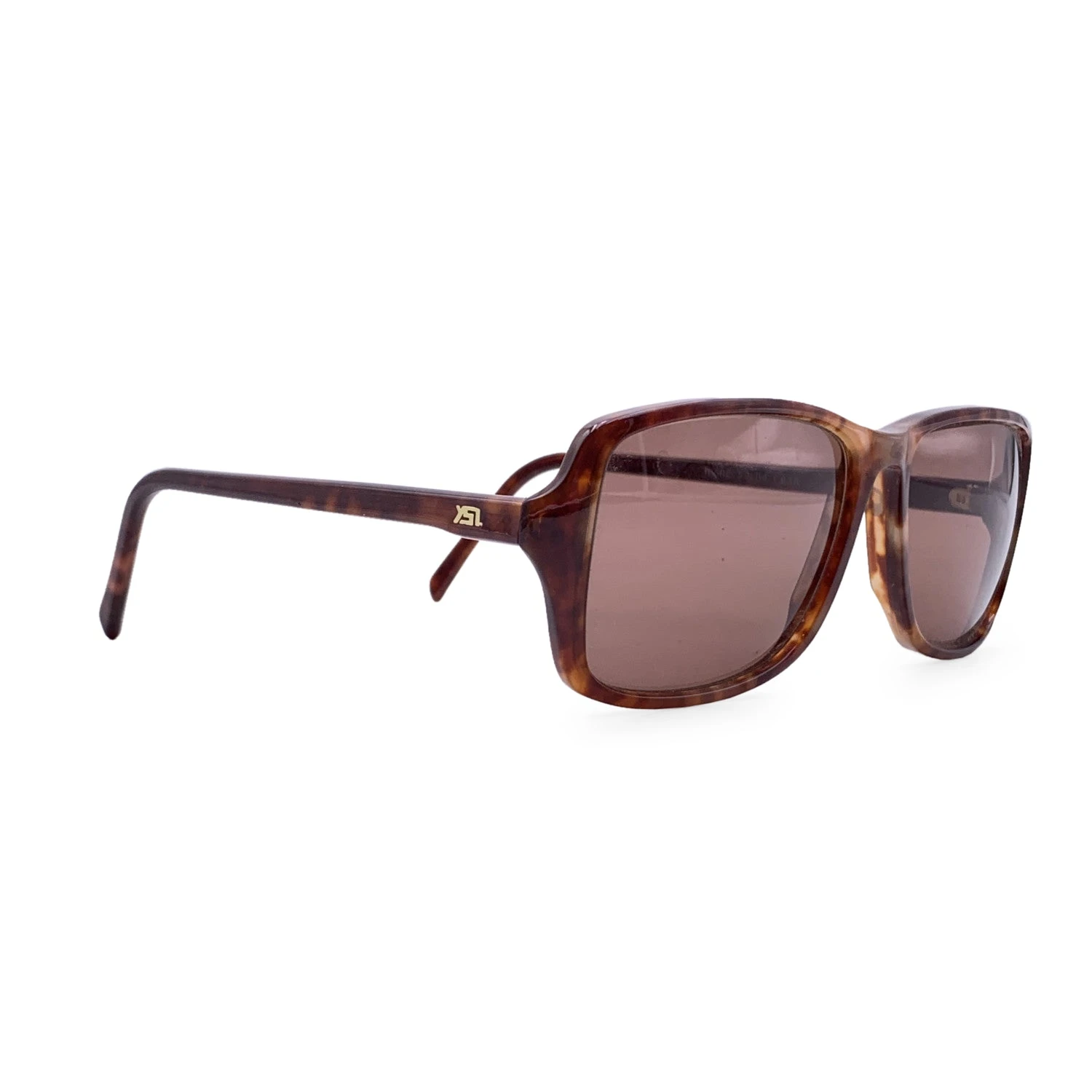 Opherty Ciocci YVES SAINT LAURENT Vintage Brown Mint Unisex Sunglasses Icare 59Mm 4 Opherty Ciocci YVES SAINT LAURENT Vintage Brown Mint Unisex Sunglasses Icare 59Mm - Image 2