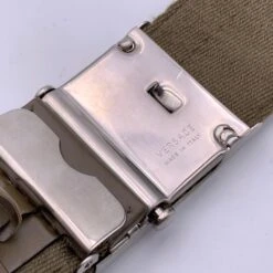 Opherty Ciocci VERSACE Green Canvas Greek Pattern Unisex Adjustable Belt Size 80/32 -Best Jewelry Store bd9d7d05 db27 55fb a5b3 177d739d4c2a 9d8b7c70 b720 4831 8607 8128af598e10