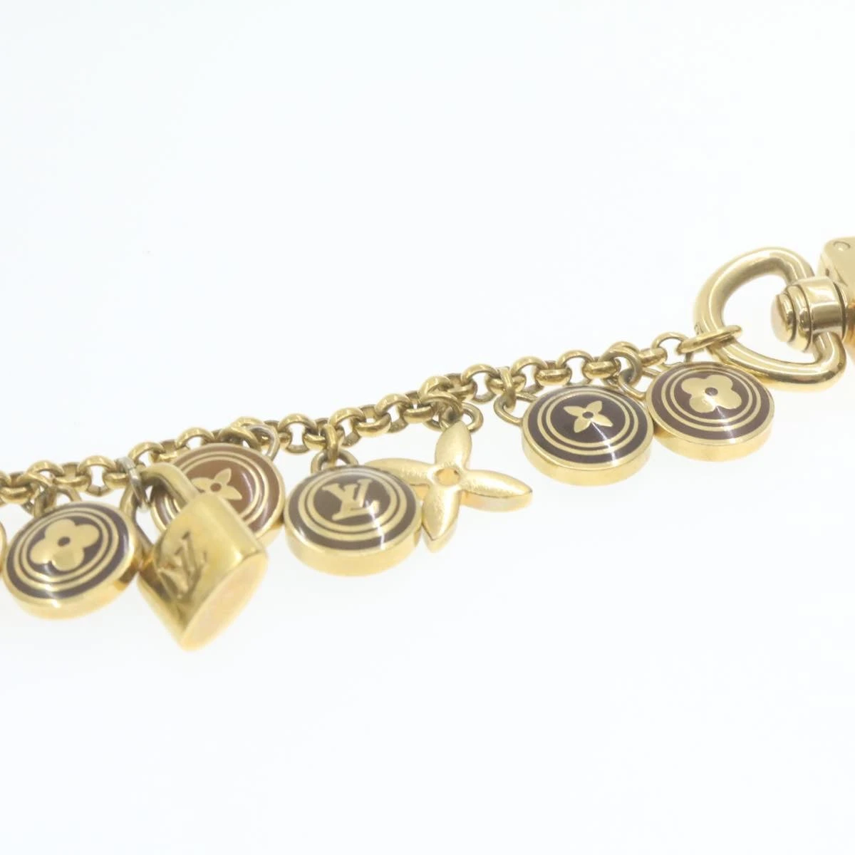 Style Tribute LOUIS VUITTON Porte Cles Chainne Pastille Bag Charm Gold M65386 Lv Auth Am322b 5 Style Tribute LOUIS VUITTON Porte Cles Chainne Pastille Bag Charm Gold M65386 Lv Auth Am322b - Image 3