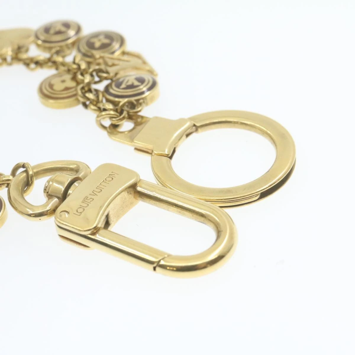 Style Tribute LOUIS VUITTON Porte Cles Chainne Pastille Bag Charm Gold M65386 Lv Auth Am322b 9 Style Tribute LOUIS VUITTON Porte Cles Chainne Pastille Bag Charm Gold M65386 Lv Auth Am322b - Image 7