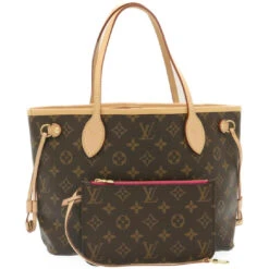 Brand Street LOUIS VUITTON Monogram Neverfull PM Tote Bag M40155 LV Auth Am452bA