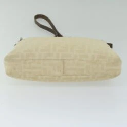 Brand Street FENDI Zucca Canvas Mamma Baguette Shoulder Bag Beige 2348 26727 008 Auth Bs10534 -Best Jewelry Store bs10534 11