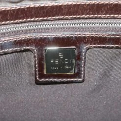 Brand Street FENDI Zucca Canvas Mamma Baguette Shoulder Bag Beige 2348 26727 008 Auth Bs10534 -Best Jewelry Store bs10534 17