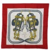 Brand Street HERMES Carre 90 BRIDES De GALA Scarf Silk Red Auth Bs13337