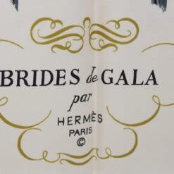 Brand Street HERMES Carre 90 BRIDES De GALA Scarf Silk Red Auth Bs13337 26 Brand Street HERMES Carre 90 BRIDES De GALA Scarf Silk Red Auth Bs13337 -Best Jewelry Store bs13337 11