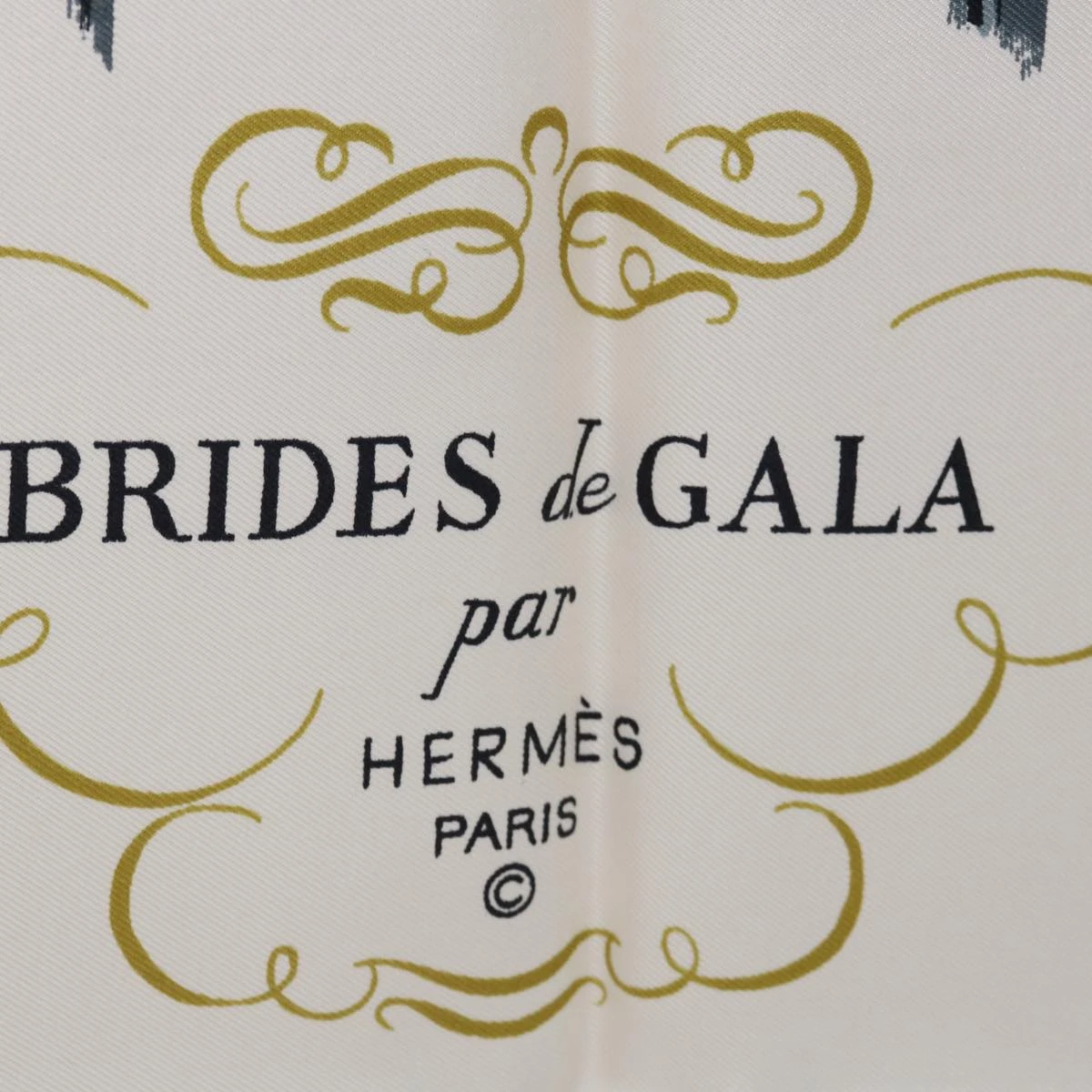 Brand Street HERMES Carre 90 BRIDES De GALA Scarf Silk Red Auth Bs13337 13 Brand Street HERMES Carre 90 BRIDES De GALA Scarf Silk Red Auth Bs13337 - Image 11