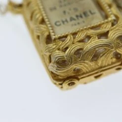 Brand Street CHANEL Perfume N�‹5 Necklace Metal Gold CC Auth Bs13939 -Best Jewelry Store bs13939 11