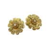 Brand Street CHANEL Earring Metal Gold CC Auth Bs13981