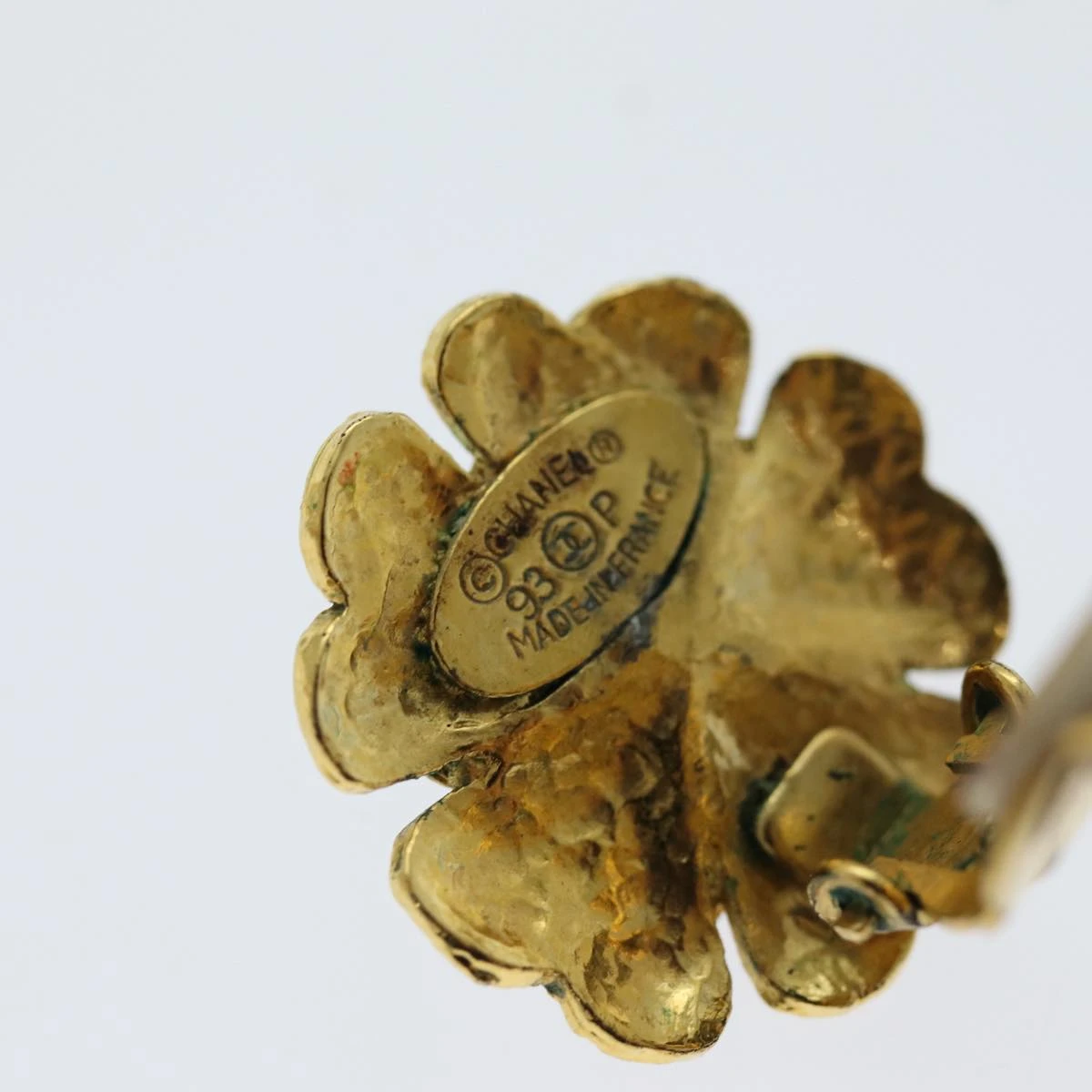 Brand Street CHANEL Earring Metal Gold CC Auth Bs13981 7 Brand Street CHANEL Earring Metal Gold CC Auth Bs13981 - Image 5