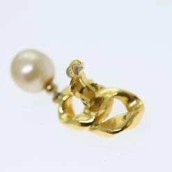 Brand Street CHANEL Earring Metal Gold CC Auth Bs13982 -Best Jewelry Store bs13982 4