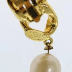 Brand Street CHANEL Earring Metal Gold CC Auth Bs13982 -Best Jewelry Store bs13982 8