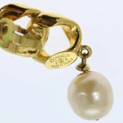 Brand Street CHANEL Earring Metal Gold CC Auth Bs13982 -Best Jewelry Store bs13982 9