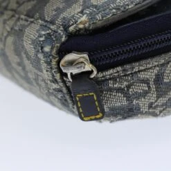Brand Street CHRISTIAN DIOR Trotter Canvas Saddle Pouch Accessory Pouch Navy Auth Bs14248 39 Brand Street CHRISTIAN DIOR Trotter Canvas Saddle Pouch Accessory Pouch Navy Auth Bs14248 -Best Jewelry Store bs14248 13