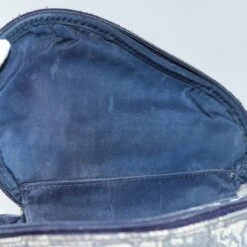 Brand Street CHRISTIAN DIOR Trotter Canvas Saddle Pouch Accessory Pouch Navy Auth Bs14248 31 Brand Street CHRISTIAN DIOR Trotter Canvas Saddle Pouch Accessory Pouch Navy Auth Bs14248 -Best Jewelry Store bs14248 17