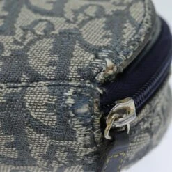 Brand Street CHRISTIAN DIOR Trotter Canvas Saddle Pouch Accessory Pouch Navy Auth Bs14248 28 Brand Street CHRISTIAN DIOR Trotter Canvas Saddle Pouch Accessory Pouch Navy Auth Bs14248 -Best Jewelry Store bs14248 7