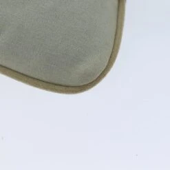 Brand Street FENDI Mamma Baguette Shoulder Bag Cotton Gray Auth Bs14545 -Best Jewelry Store bs14545 10