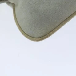 Brand Street FENDI Mamma Baguette Shoulder Bag Cotton Gray Auth Bs14545 -Best Jewelry Store bs14545 11