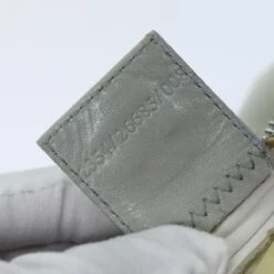 Brand Street FENDI Mamma Baguette Shoulder Bag Cotton Gray Auth Bs14545 -Best Jewelry Store bs14545 20