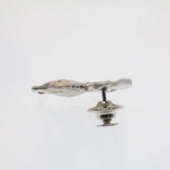 Brand Street HERMES Dragon Brooch Metal Silver Auth Bs7410 -Best Jewelry Store bs7410 5