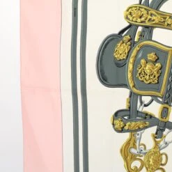 Brand Street HERMES Carre 90 BRIDES De GALA Scarf Silk Pink Auth Bs9716 -Best Jewelry Store bs9716 5