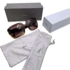 Opherty Ciocci CHRISTIAN DIOR Vintage Brown Sunglasses 2987 10K Optyl 54/22 -Best Jewelry Store ccdf6364 2185 5be0 83b1 062eec9df1f6