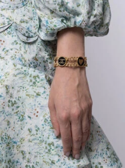 Rewind Vintage CHANEL Double Chain Bracelet 7 Rewind Vintage CHANEL Double Chain Bracelet -Best Jewelry Store chanel double chain bracelet 3