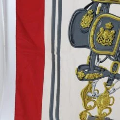 Brand Street HERMES Carre 90 BRIDES De GALA Scarf Silk Red Auth Cl820 -Best Jewelry Store cl820 8