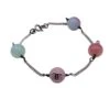 Opherty Ciocci CHANEL Vintage Silver Metal Multicolored Beads Cc Logo Bracelet -Best Jewelry Store d7df8173 1094 5b4b 95c6 c21d514cf5e8