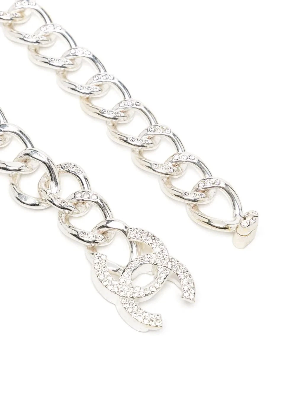 Rewind Vintage CHANEL Crystal Turn-lock Belt 4 Rewind Vintage CHANEL Crystal Turn-lock Belt - Image 2