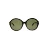 Style Tribute GUCCI Black Round Monogram Sunglasses