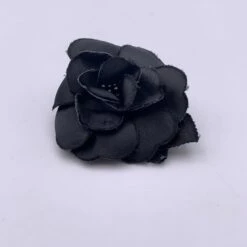Opherty Ciocci CHANEL Vintage Black Silk Flower Brooch Pin Camelia Camellia 9 Opherty Ciocci CHANEL Vintage Black Silk Flower Brooch Pin Camelia Camellia -Best Jewelry Store e743aa27 d052 5ea8 b1aa e597fe01d320 051921ca b144 4f71 b268 55a164245f56