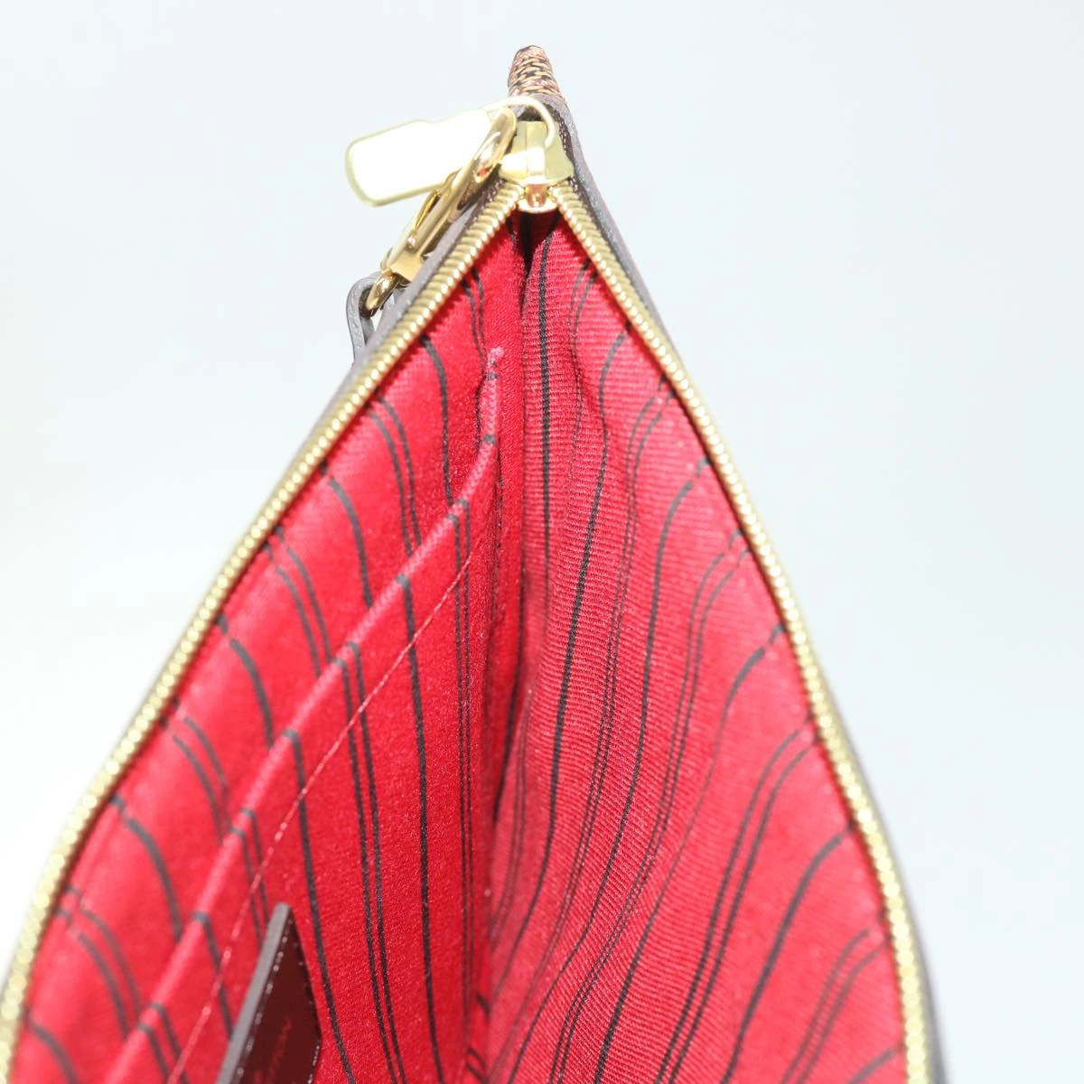 Brand Street LOUIS VUITTON Damier Ebene Neverfull MM Pouch Accessory Pouch LV Auth Ep1112 20 Brand Street LOUIS VUITTON Damier Ebene Neverfull MM Pouch Accessory Pouch LV Auth Ep1112 - Image 18