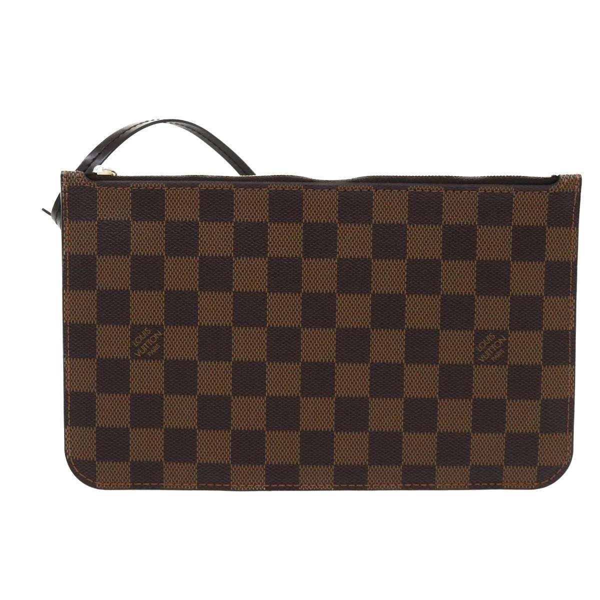 Brand Street LOUIS VUITTON Damier Ebene Neverfull MM Pouch Accessory Pouch LV Auth Ep1112 14 Brand Street LOUIS VUITTON Damier Ebene Neverfull MM Pouch Accessory Pouch LV Auth Ep1112 - Image 12