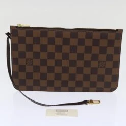 Brand Street LOUIS VUITTON Damier Ebene Neverfull MM Pouch Accessory Pouch LV Auth Ep1112 31 Brand Street LOUIS VUITTON Damier Ebene Neverfull MM Pouch Accessory Pouch LV Auth Ep1112 -Best Jewelry Store ep1112 21