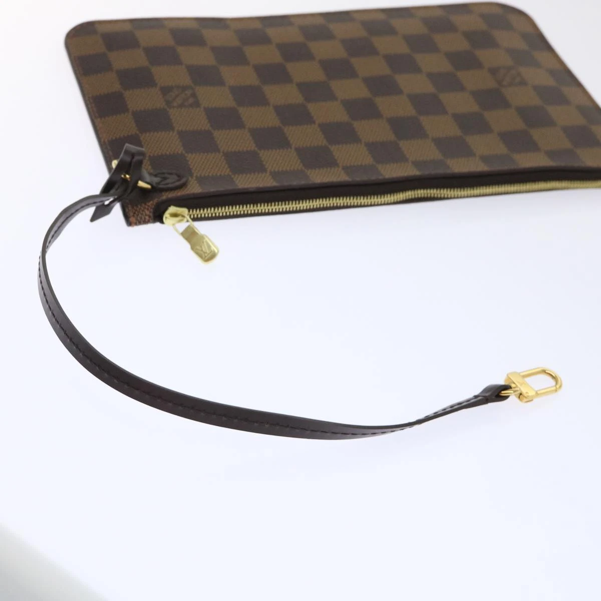 Brand Street LOUIS VUITTON Damier Ebene Neverfull MM Pouch Accessory Pouch LV Auth Ep1112 10 Brand Street LOUIS VUITTON Damier Ebene Neverfull MM Pouch Accessory Pouch LV Auth Ep1112 - Image 8