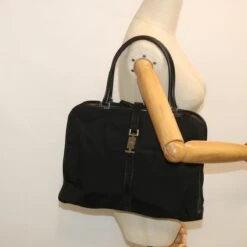 Brand Street GUCCI Jackie Hand Bag Nylon Canvas Black 002 1072 001364 Auth Ep1979 -Best Jewelry Store ep1979 20