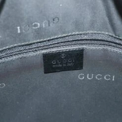 Brand Street GUCCI Jackie Shoulder Bag Canvas Black 001 3734 001998 Auth Ep2082 -Best Jewelry Store ep2082 15