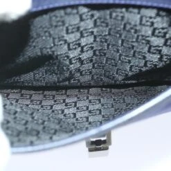 Brand Street GUCCI Jackie Shoulder Bag Nylon Leather Blue 001 4264 002058 Auth Ep2247 -Best Jewelry Store ep2247 17