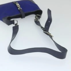Brand Street GUCCI Jackie Shoulder Bag Nylon Leather Blue 001 4264 002058 Auth Ep2247 -Best Jewelry Store ep2247 7