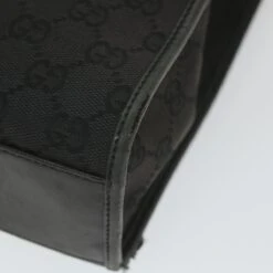 Brand Street GUCCI GG Canvas Jackie Hand Bag Black 002 1065 Auth Ep2440 -Best Jewelry Store ep2440 13