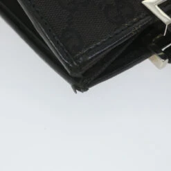 Brand Street GUCCI GG Canvas Jackie Hand Bag Black 002 1065 Auth Ep2440 -Best Jewelry Store ep2440 7