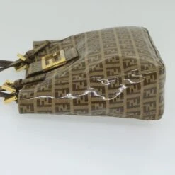 Brand Street FENDI Zucchino Canvas Mamma Baguette Shoulder Bag Brown Auth Ep2513 24 Brand Street FENDI Zucchino Canvas Mamma Baguette Shoulder Bag Brown Auth Ep2513 -Best Jewelry Store ep2513 4