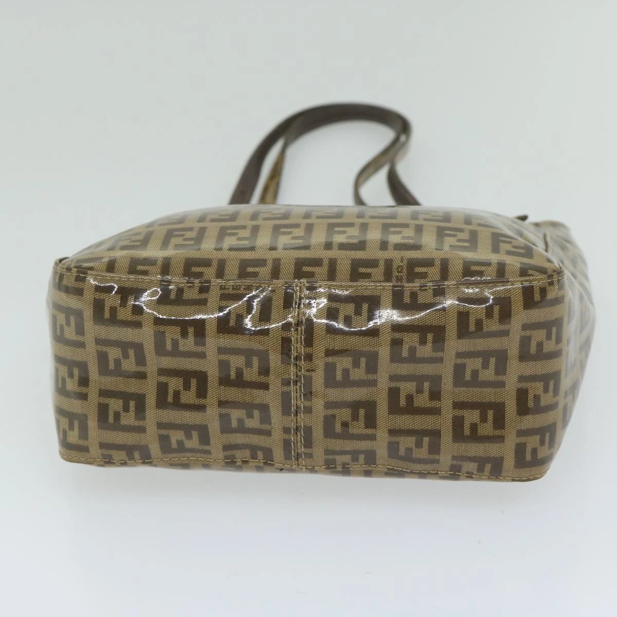 Brand Street FENDI Zucchino Canvas Mamma Baguette Shoulder Bag Brown Auth Ep2513 7 Brand Street FENDI Zucchino Canvas Mamma Baguette Shoulder Bag Brown Auth Ep2513 - Image 5