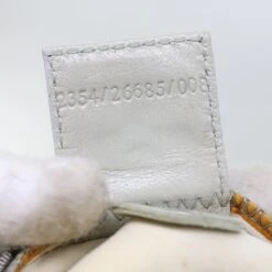 Brand Street FENDI Mamma Baguette Shoulder Bag Cotton White 2354 26685 008 Auth Ep2844 33 Brand Street FENDI Mamma Baguette Shoulder Bag Cotton White 2354 26685 008 Auth Ep2844 -Best Jewelry Store ep2844 24