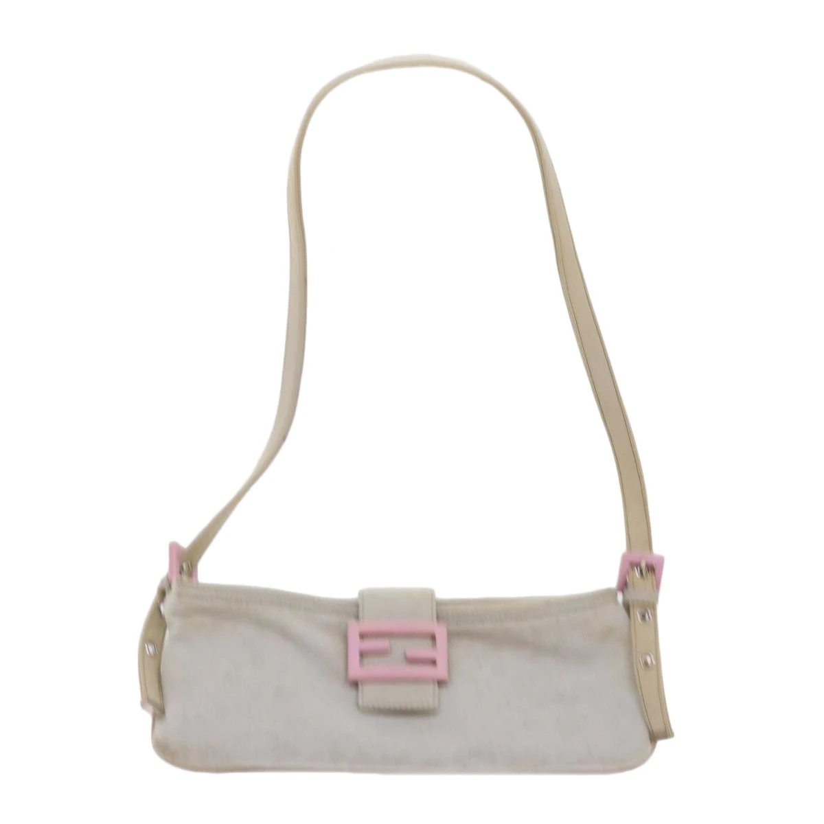 Brand Street FENDI Mamma Baguette Shoulder Bag Cotton White 2354 26685 008 Auth Ep2844 15 Brand Street FENDI Mamma Baguette Shoulder Bag Cotton White 2354 26685 008 Auth Ep2844 - Image 13