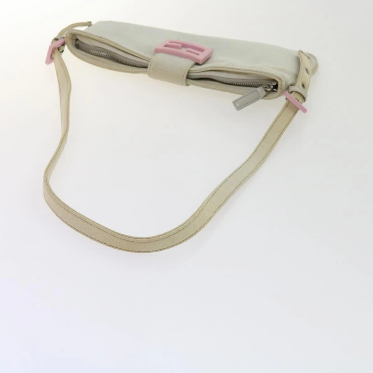 Brand Street FENDI Mamma Baguette Shoulder Bag Cotton White 2354 26685 008 Auth Ep2844 9 Brand Street FENDI Mamma Baguette Shoulder Bag Cotton White 2354 26685 008 Auth Ep2844 - Image 7