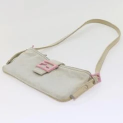 Brand Street FENDI Mamma Baguette Shoulder Bag Cotton White 2354 26685 008 Auth Ep2844 29 Brand Street FENDI Mamma Baguette Shoulder Bag Cotton White 2354 26685 008 Auth Ep2844 -Best Jewelry Store ep2844 9
