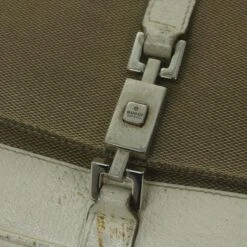 Brand Street GUCCI Jackie Shoulder Bag Canvas Beige Auth Ep3125 -Best Jewelry Store ep3125 14