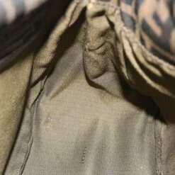 Brand Street FENDI Zucchino Canvas Mamma Baguette Shoulder Bag Black Brown Auth Ep3562 -Best Jewelry Store ep3562 17